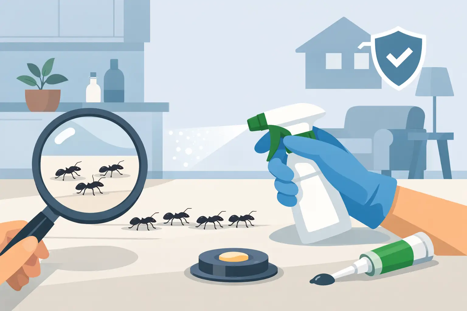 How to Remove Ants Indoors Without Guesswork
