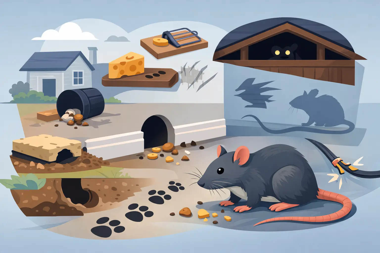10 Best Signs of Rat Activity in Your Property