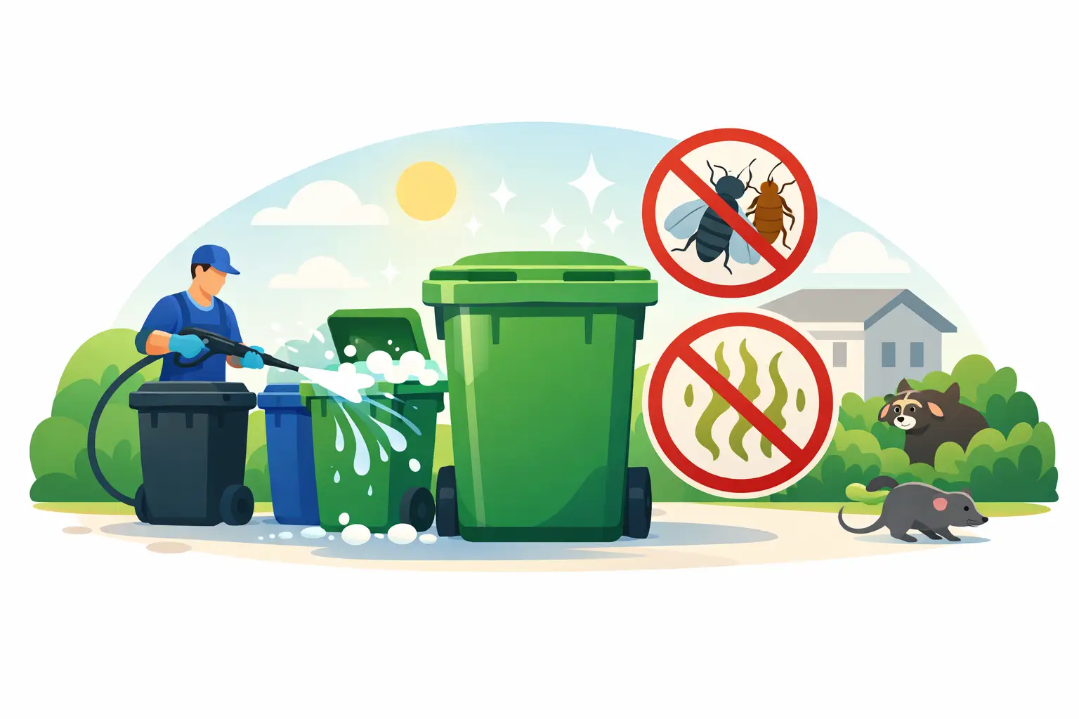 Bin Cleaning That Keeps Pests and Odors Away