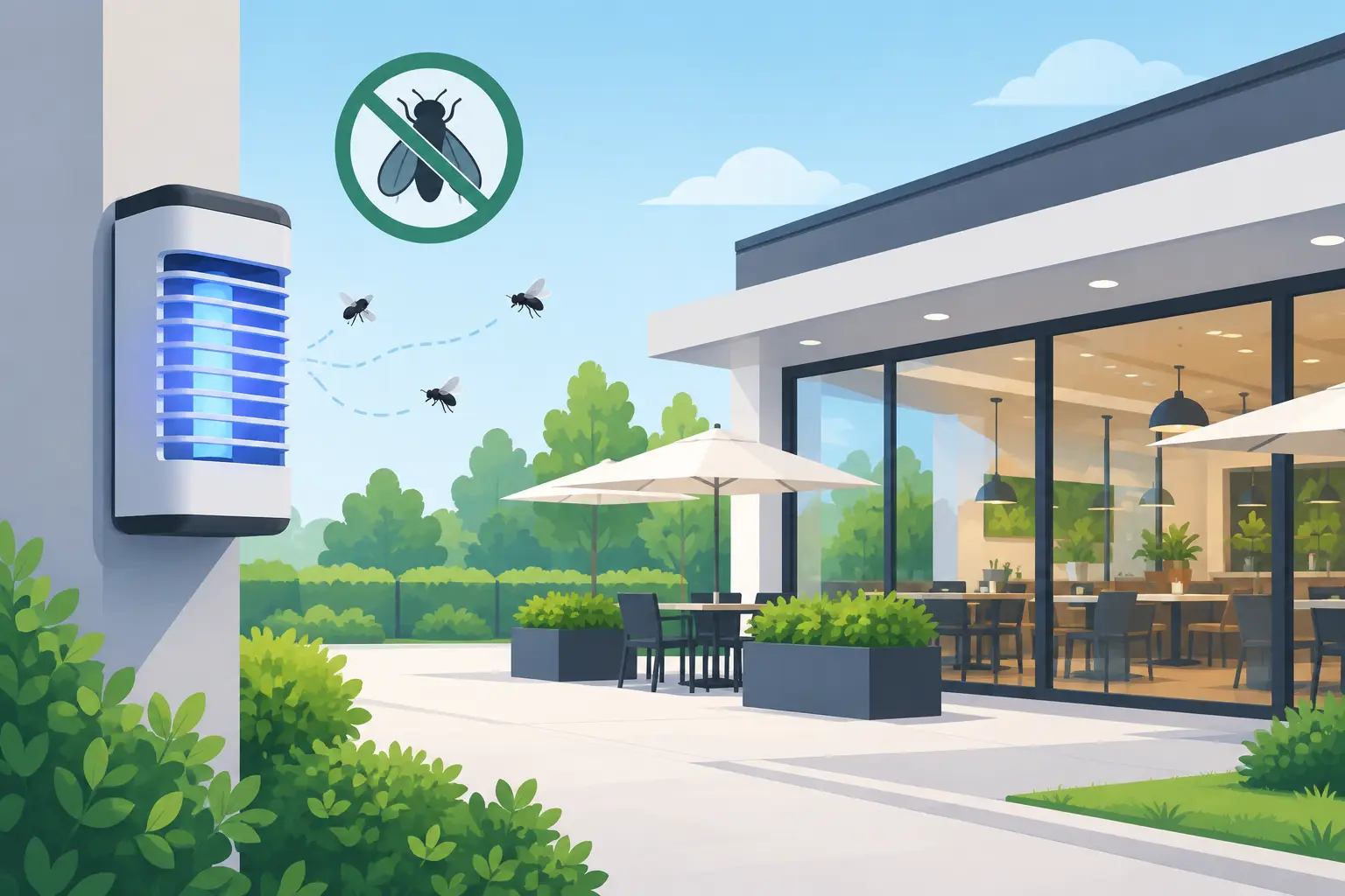 Fly Control That Keeps Properties Clean and Open