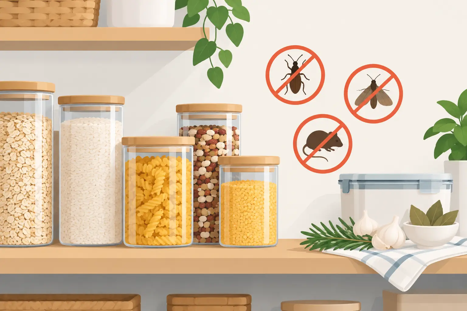 10 Best Ways to Prevent Pantry Pests at Home