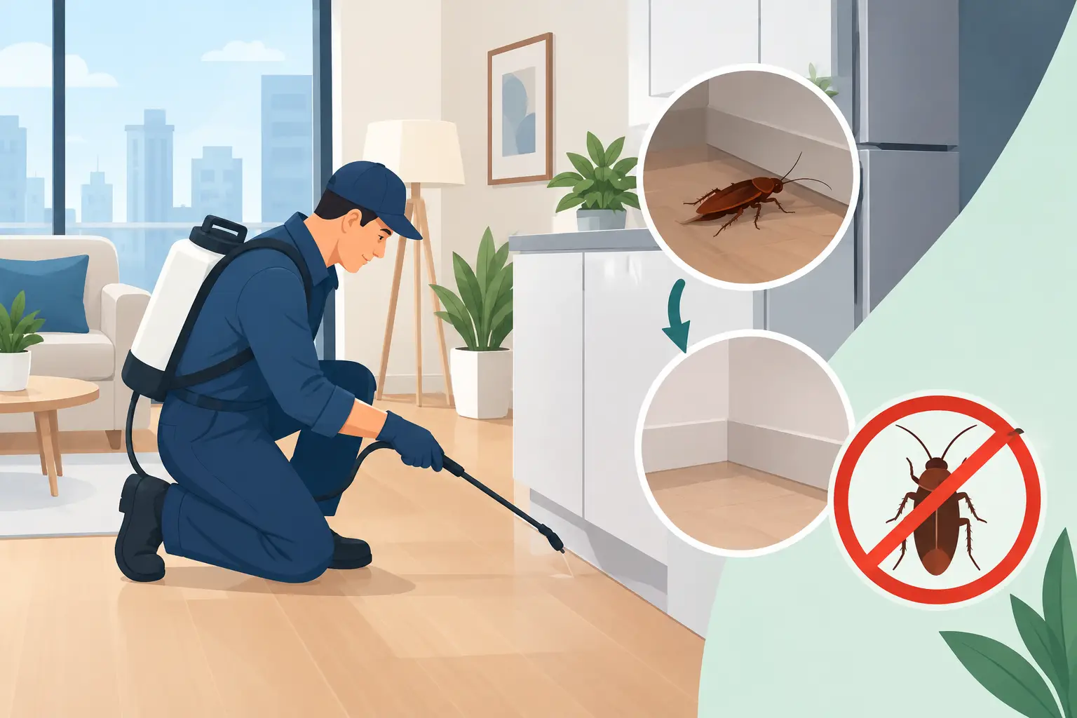 Apartment Cockroach Control Case Study Results