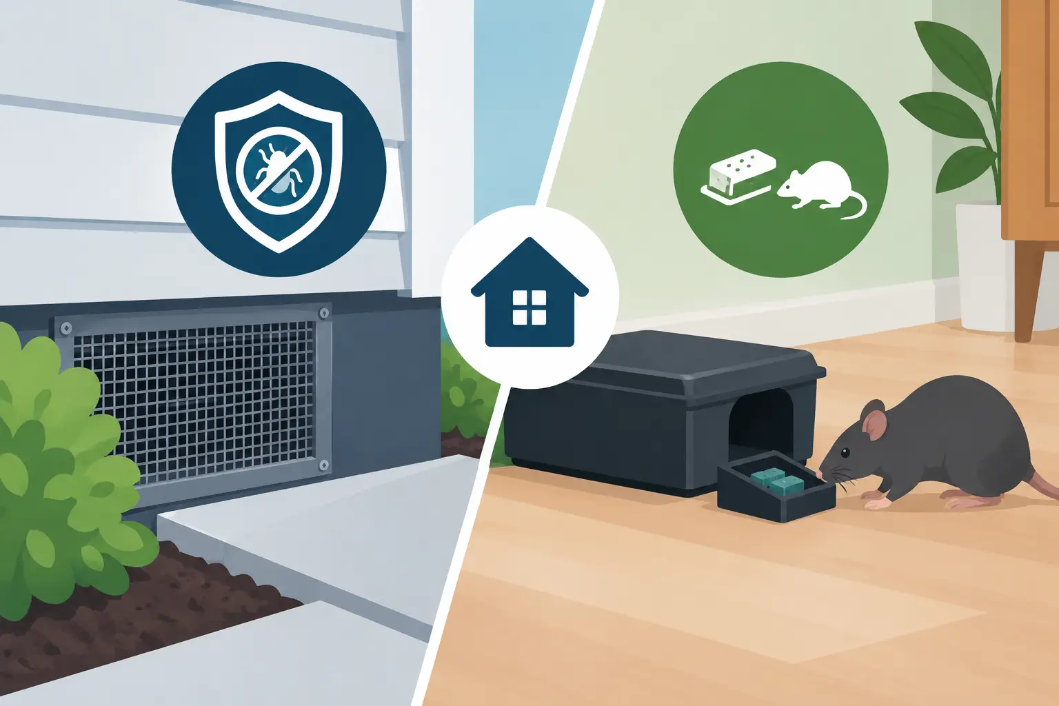 Pest Exclusion Versus Baiting: What Works Best?